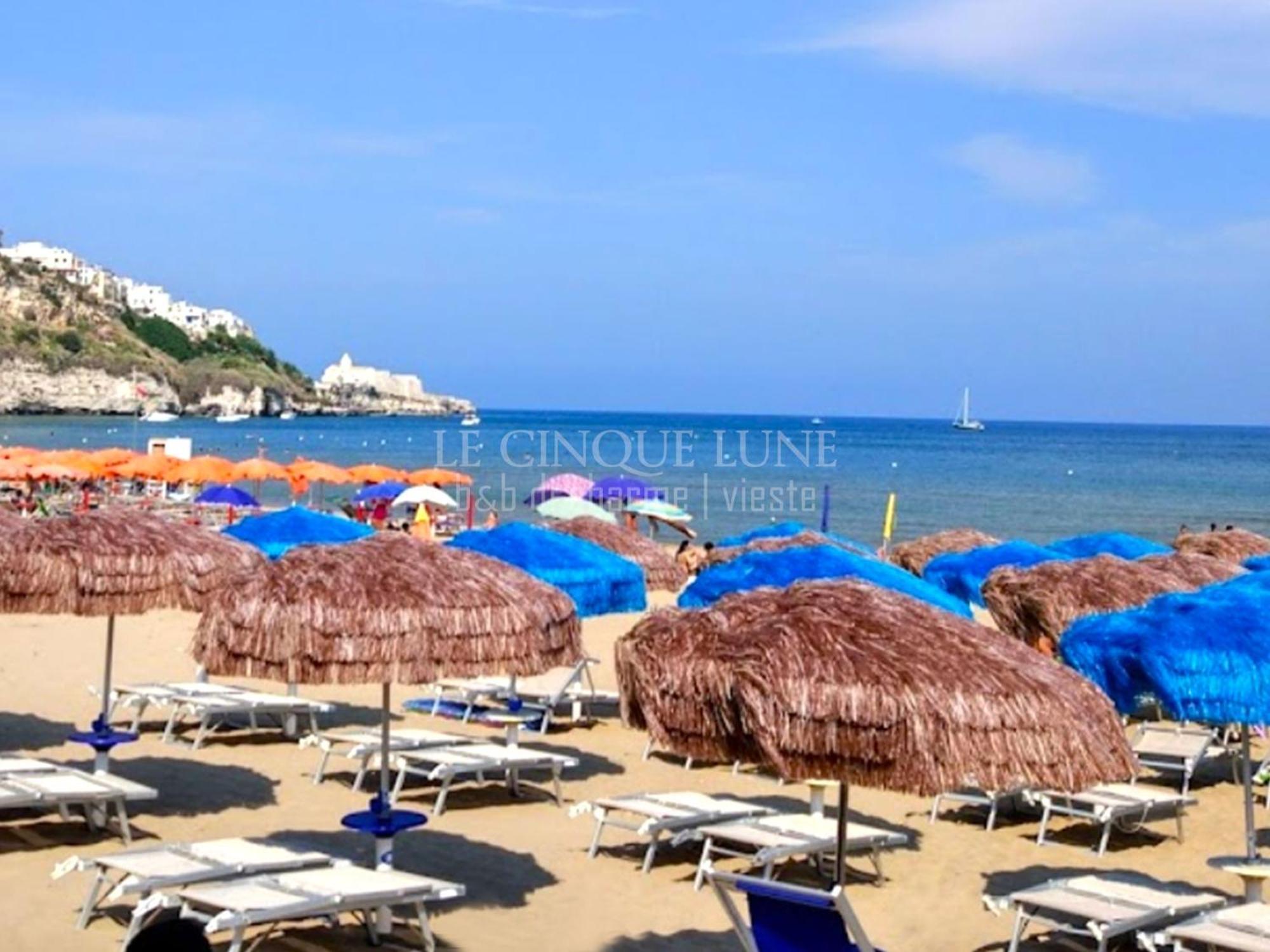Le Cinque Lune Vieste Exterior foto