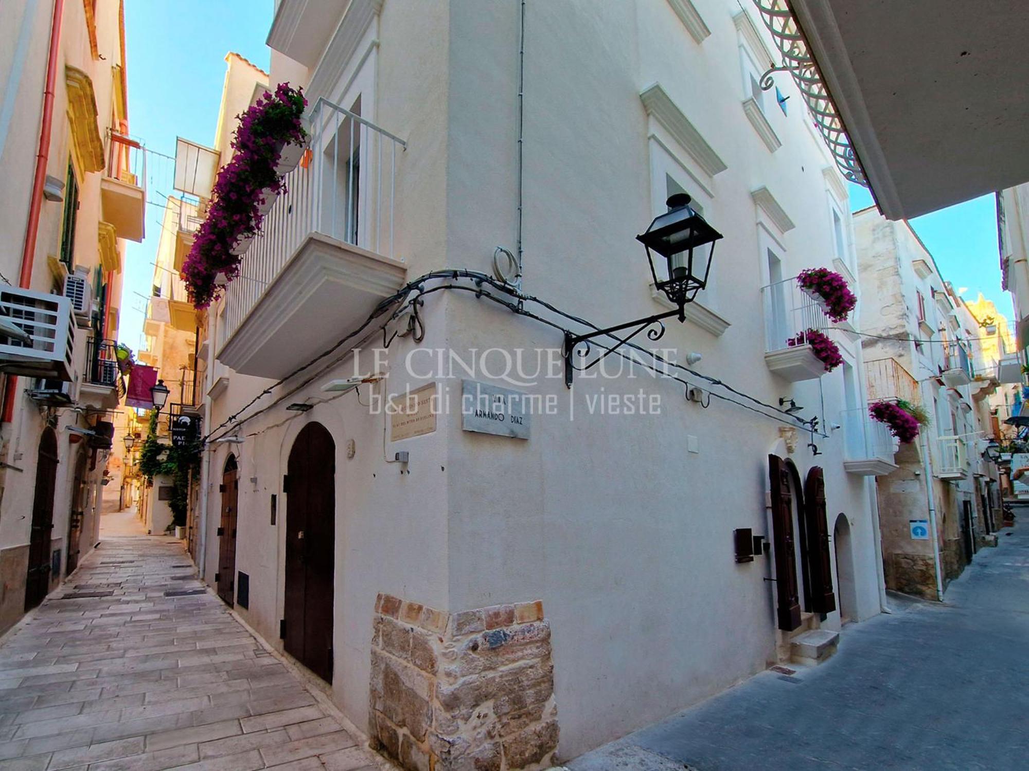 Le Cinque Lune Vieste Exterior foto